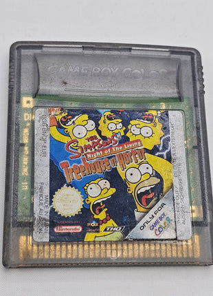 Gameboy Color The Simpsons night of the living Teehouse of terror