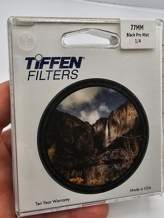 Tiffen Black Pro Mist 77mm Camera Lens Filter