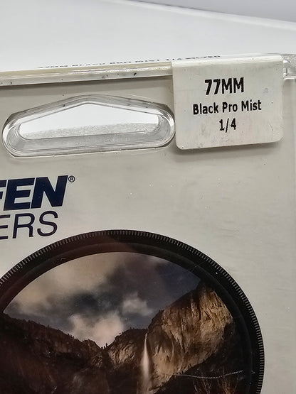 Tiffen Black Pro Mist 77mm Camera Lens Filter