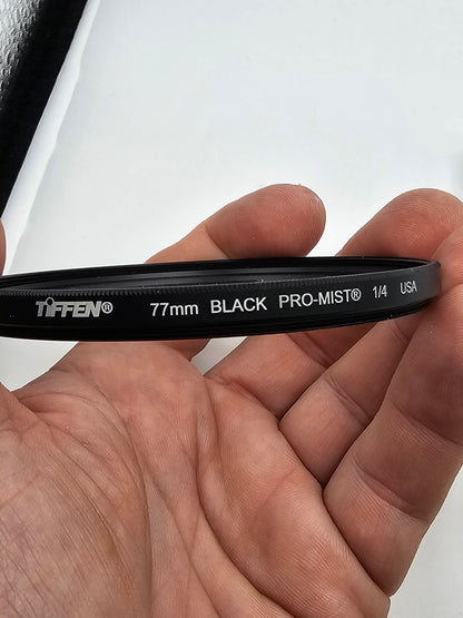 Tiffen Black Pro Mist 77mm Camera Lens Filter