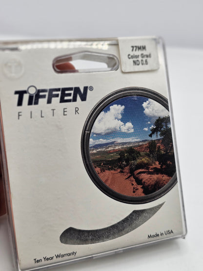 Tiffen 77mm Clear ND 0.6 Color graduated Camera Lens Filter