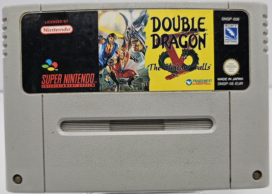 SNES Double Dragon V the shadow Falls (Cardridge)