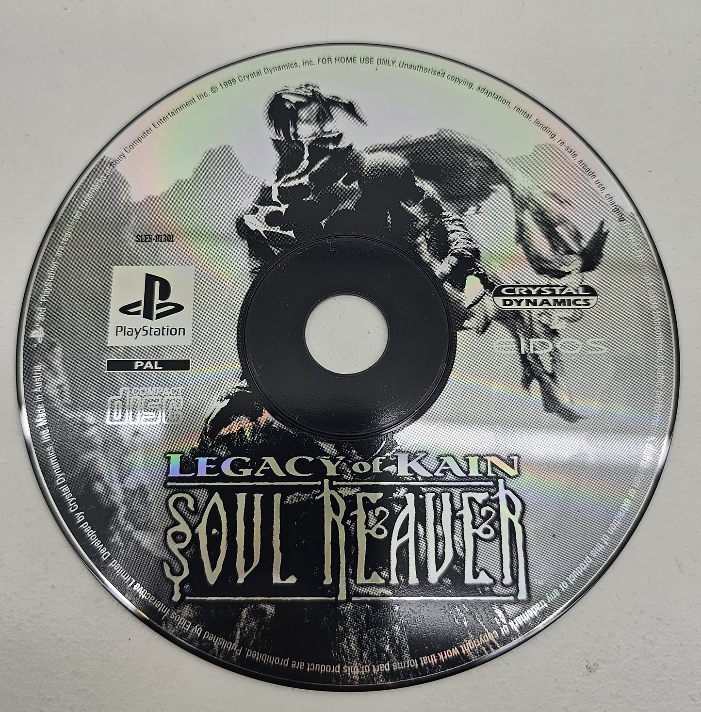 Playstation 1 PS1  Legacy of Kain Soul Reaver (disc only) -USADO