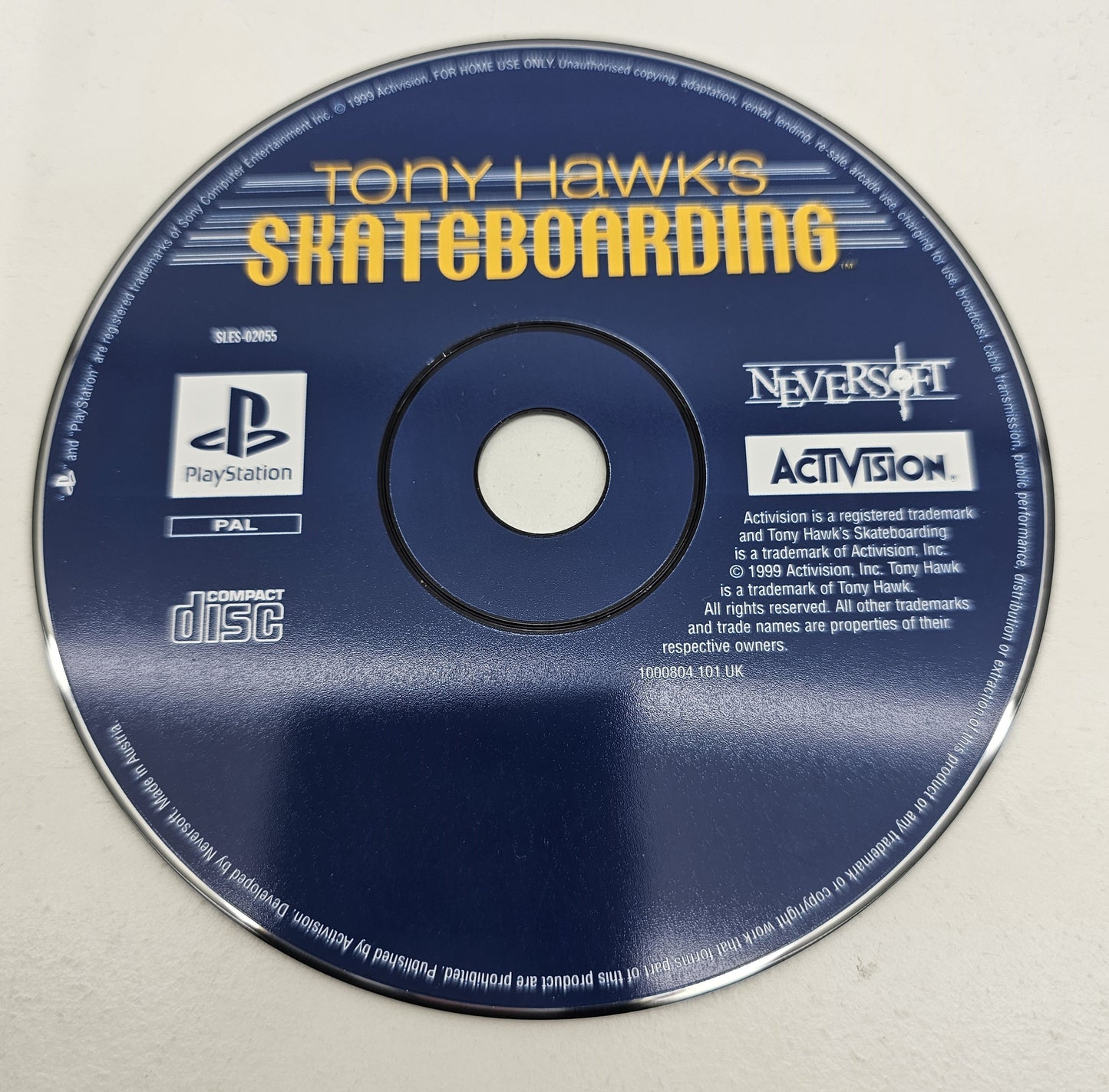 Playstation 1 PS1 Tony Hawks Skateboarding (disc only) - USADO