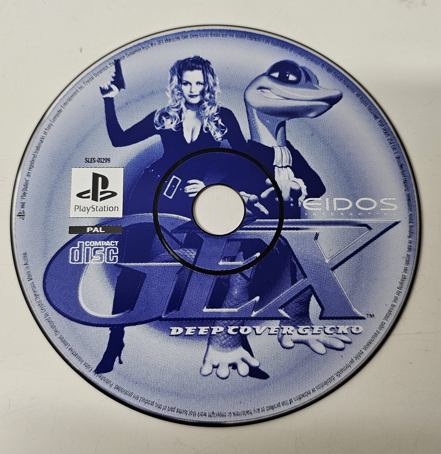 PS1 Playstation 1 Gex Deep Cover Gecko (Disc only)