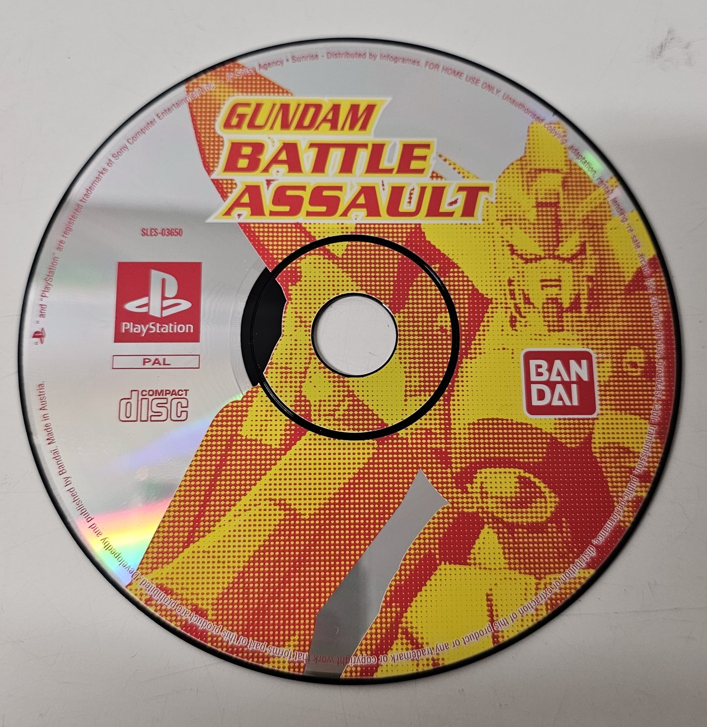 PS1 Playstation 1  Gundam Battle Assault (Disc only)