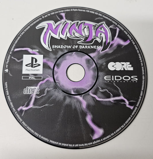 PS1 Playstation 1 Ninja Shadow of Darkness (Disc only)