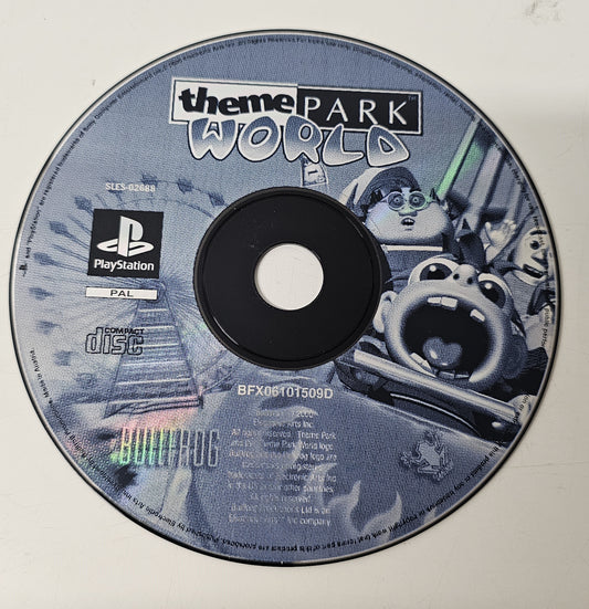 PS1 Playstation 1 Theme Park World (Disc Only)