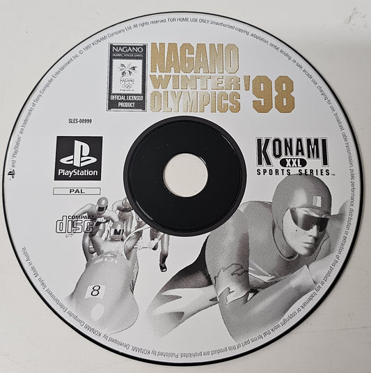 PS1 Playstation 1  Nagano Winter olympics 98 (Disc Only)