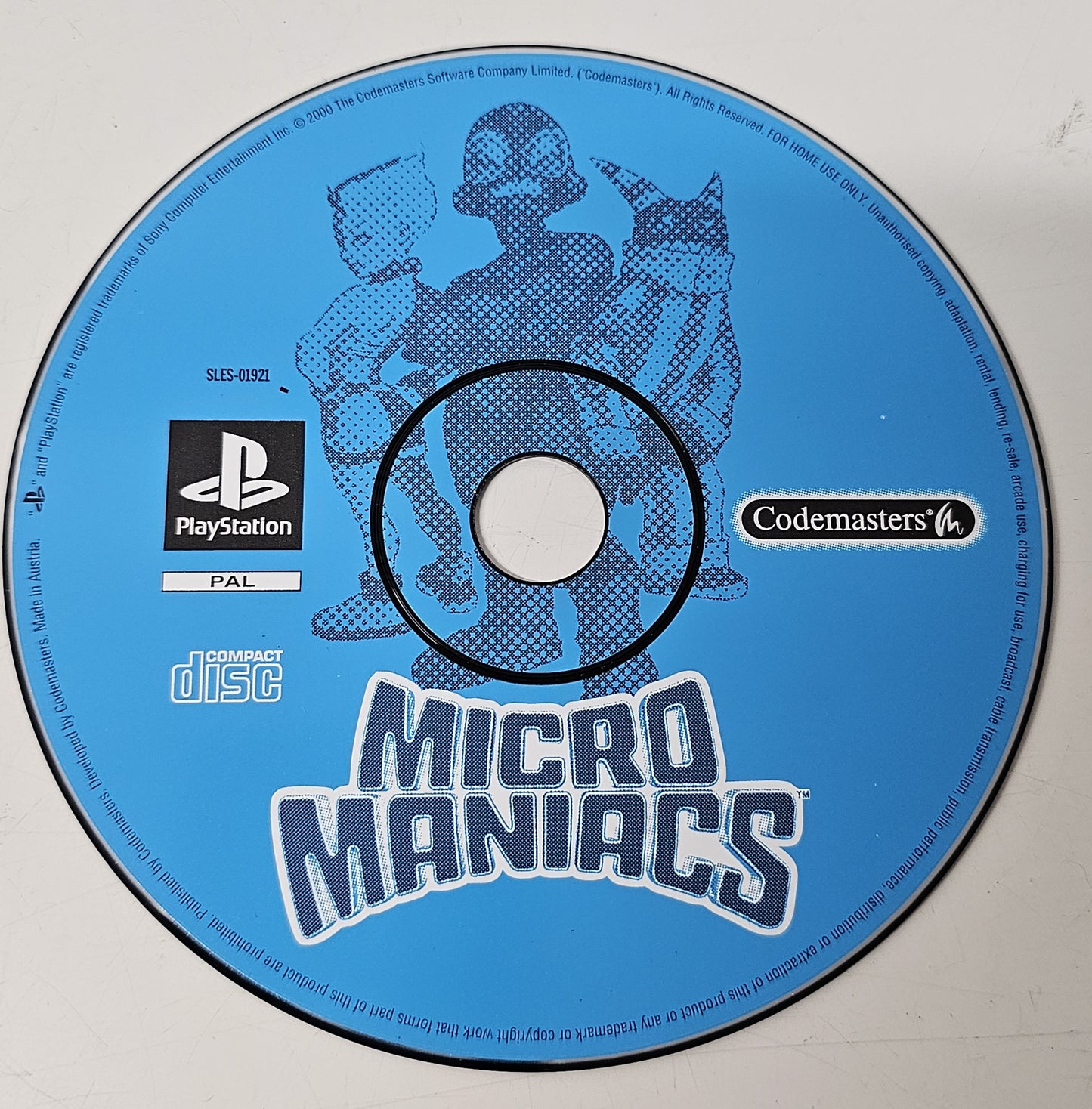 PS1 Playstation 1  Micro Maniacs  (Disc Only)