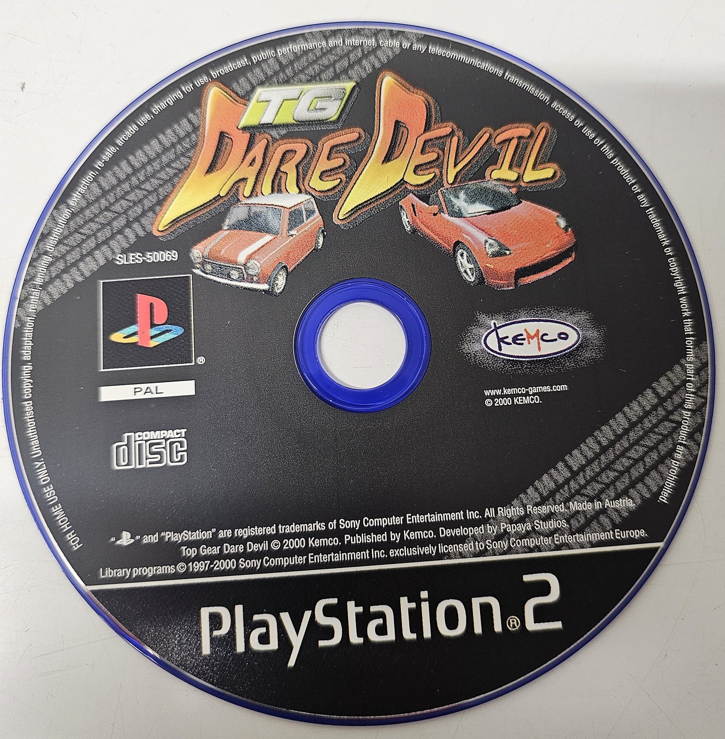 PS2 Playstation 2 TG Dare Devil (Disc Only)