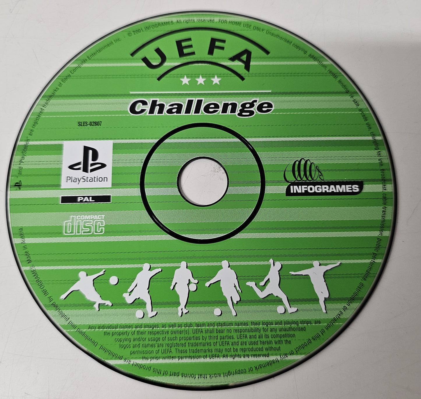 Playstation 1 Ps1 Uefa Challenge (Disc Only)