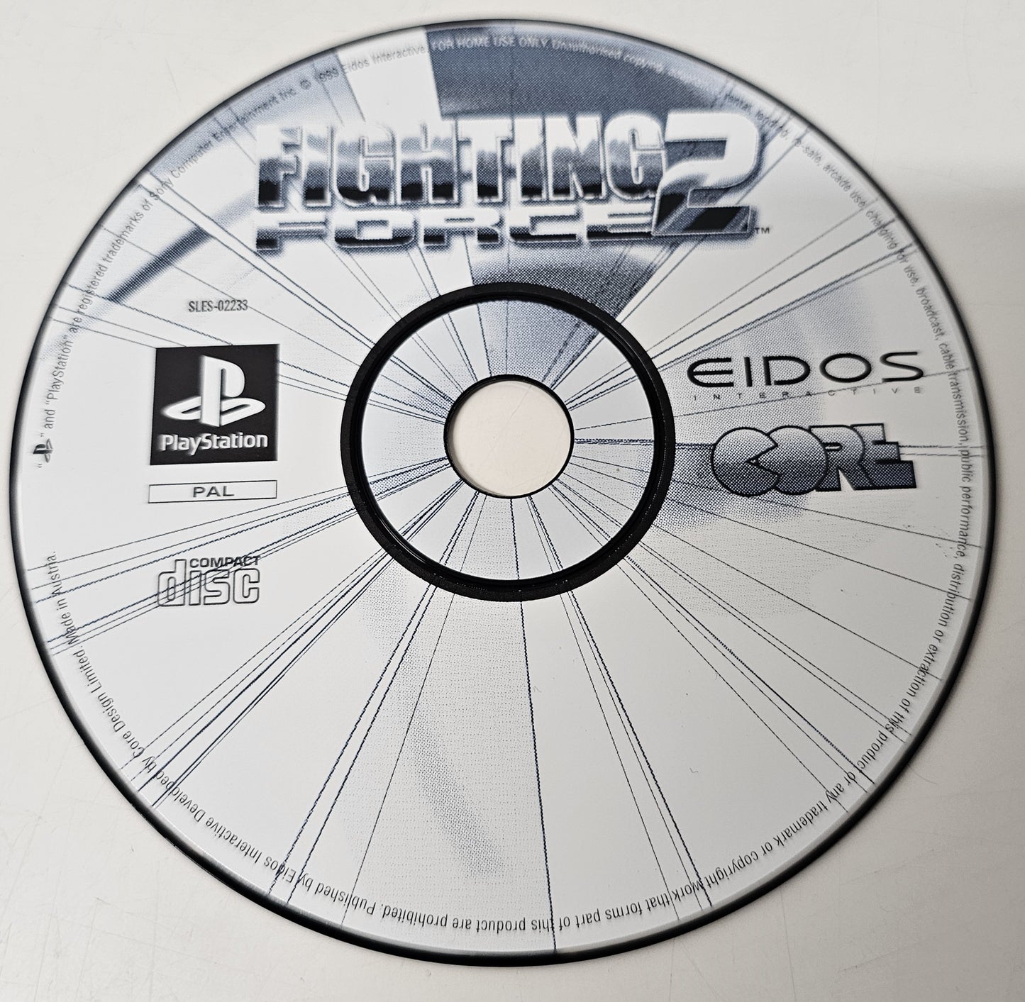 Playstation 1 Ps1 Fighting Force 2 (Disc Only)