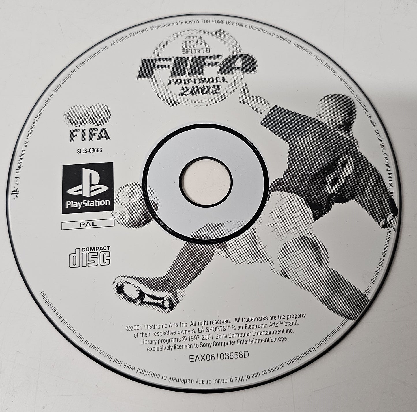 Playstation 1 Ps1 Fifa 2002 (Disc Only)