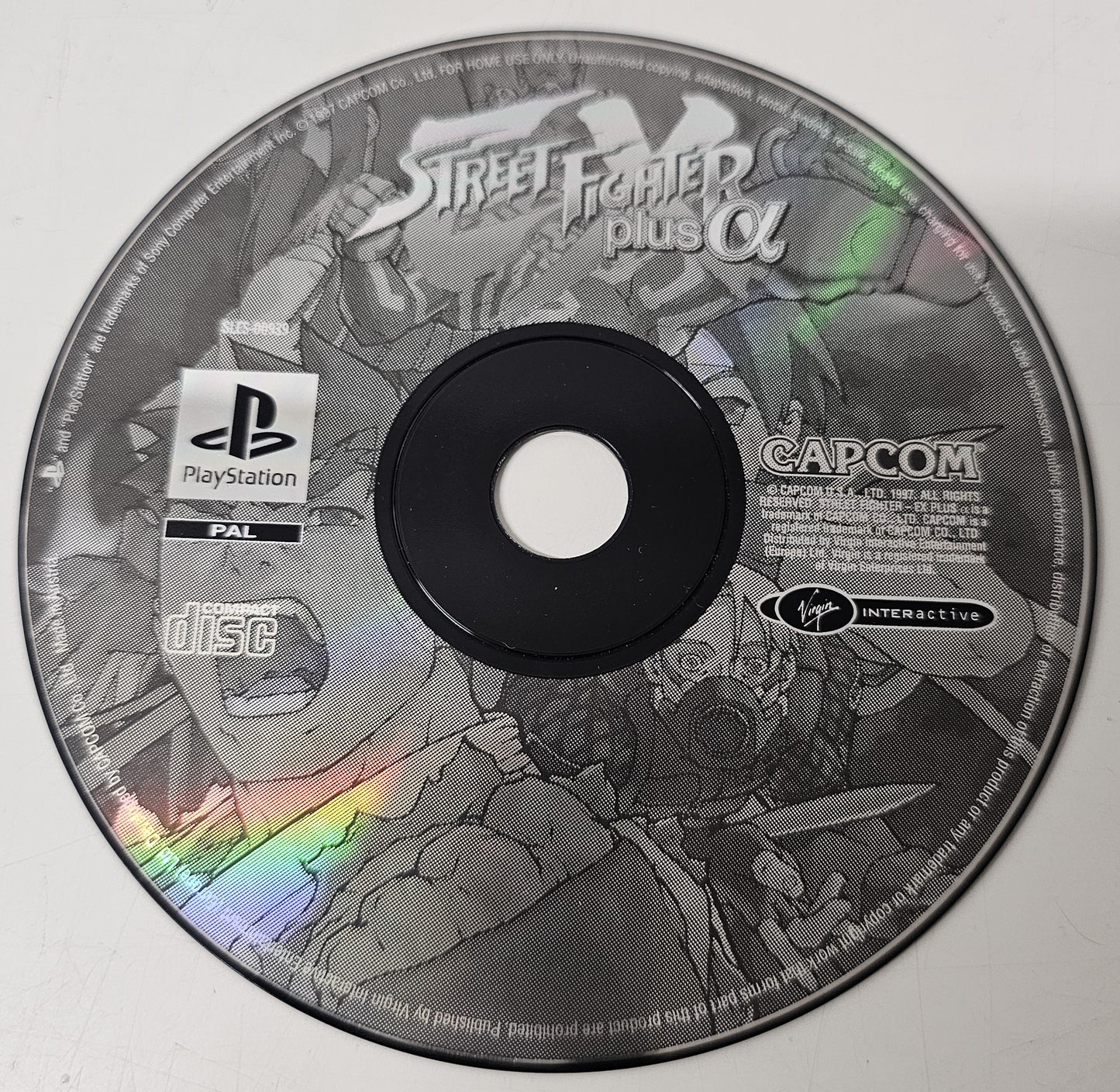 Playstation 1 PS1 Street Fighter  EX Plus Alpha  (Disc Only)