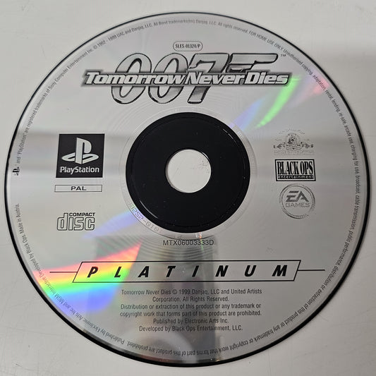 Playstation 1 PS1 007 Tomorrow Never Dies