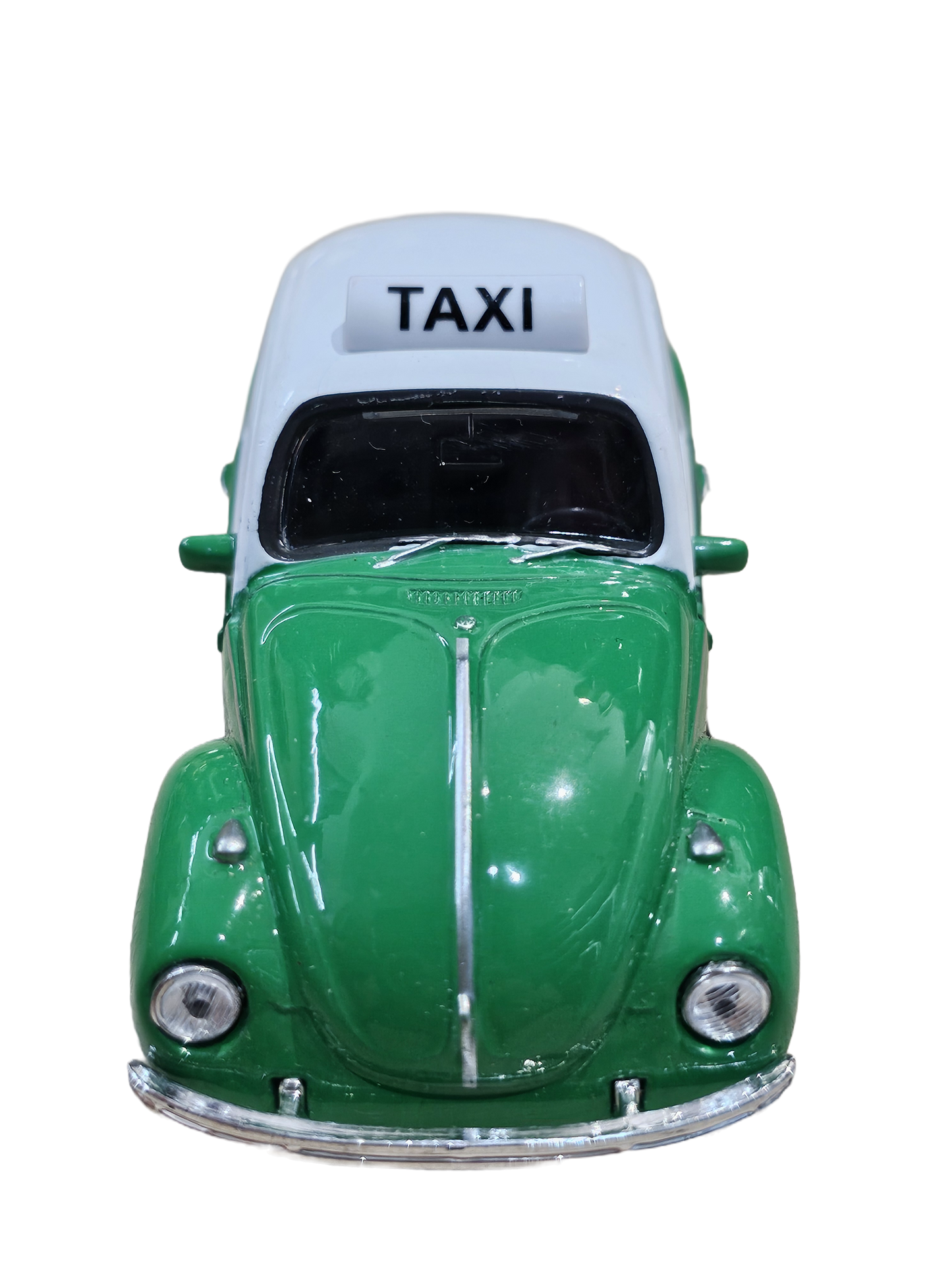Welly Diecast VW Beetle green Taxi - usado
