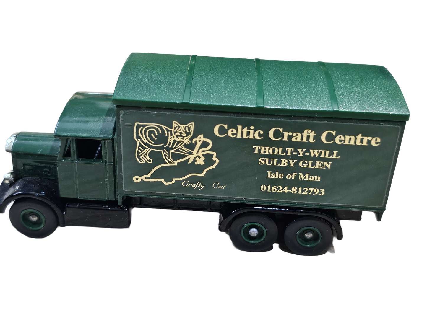 LLedo Scammell 6w Truck, Celtic Craft Centre, Tholt-Y-Will, Sulby Glen, Isle of Man - usado