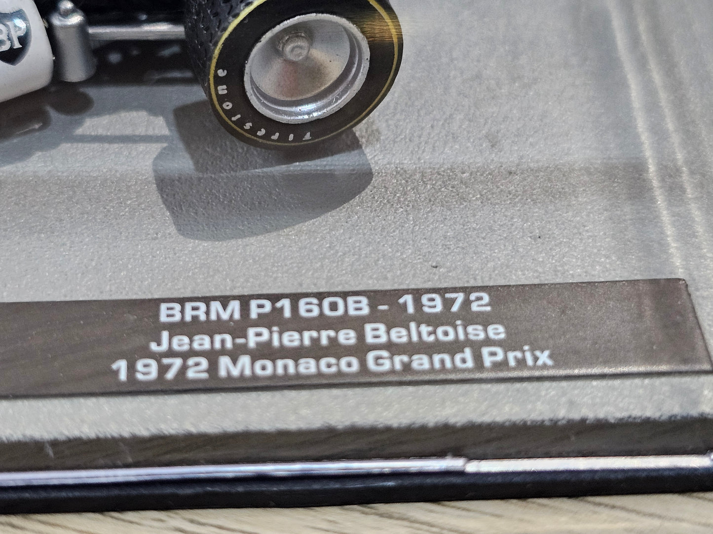 Diecat F1 Formula 1 BRM P160B Monaco Grand Ptix 1972 Jean-Pierre Beltoise 1/43