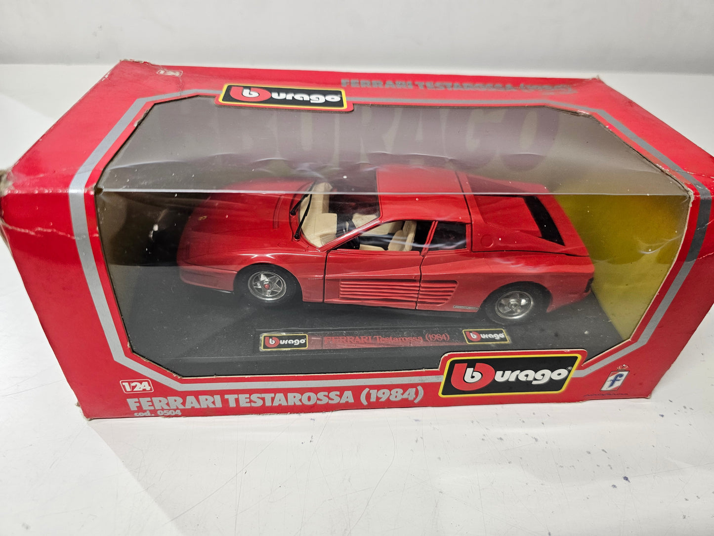 BBurago Ferrari Testarossa 1984 1:24