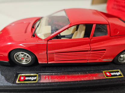 BBurago Ferrari Testarossa 1984 1:24