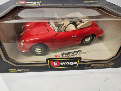 Burago Porsche 356B Cabriolet 1961 1/18 3031