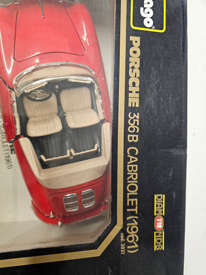 Burago Porsche 356B Cabriolet 1961 1/18 3031