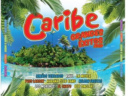CD VARIOUS - CARIBE GRANDES ÊXITOS 2009 - USADO