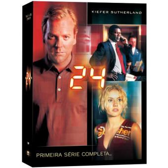 DVD SERIE 24 ( PRIMEIRA SÉRIE COMPLETA ) - USADO