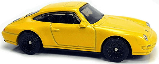 2020 '96 Porsche Carrera Metalflake Yellow HOT WHEELS (LOOSE) - USADO