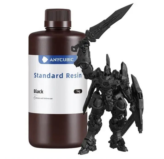 3dprint Anycubic - Standard UV Resin Black 1kg