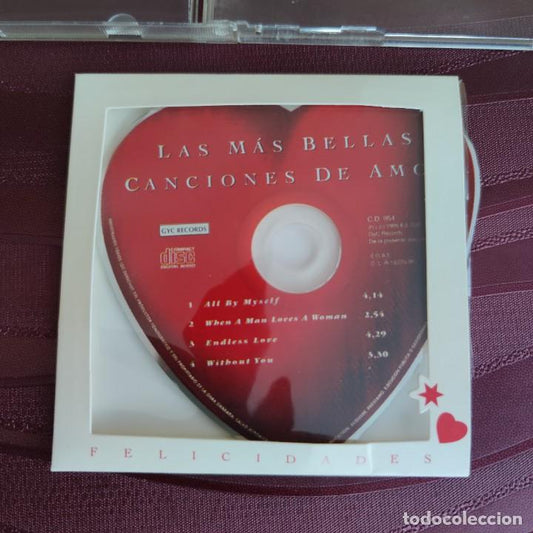 CD Las Mas Bellas Canciones De Amor - USADO