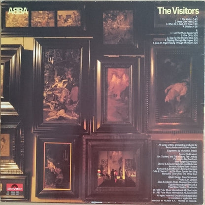 LP VINYL - ABBA – The Visitors - USADO