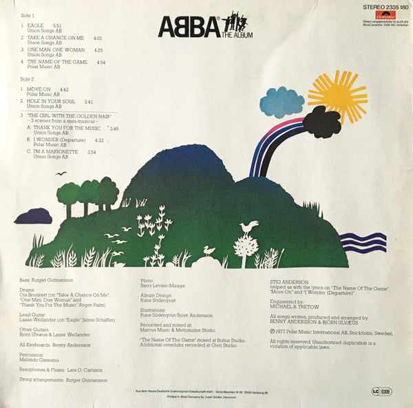LP VINYL - ABBA – The Album - USADO
