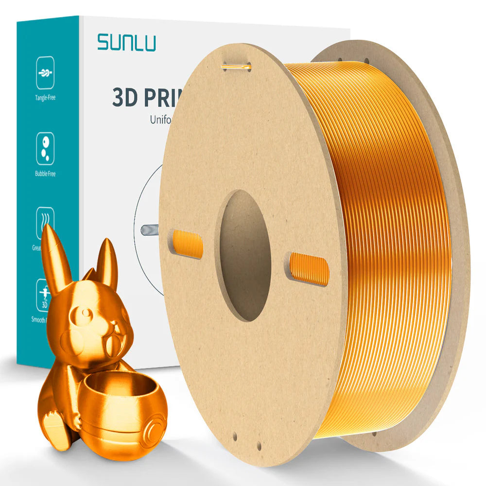 3dprint Sunlu - Silk PLA+  (Brass) -1,75 mm - 1 kg