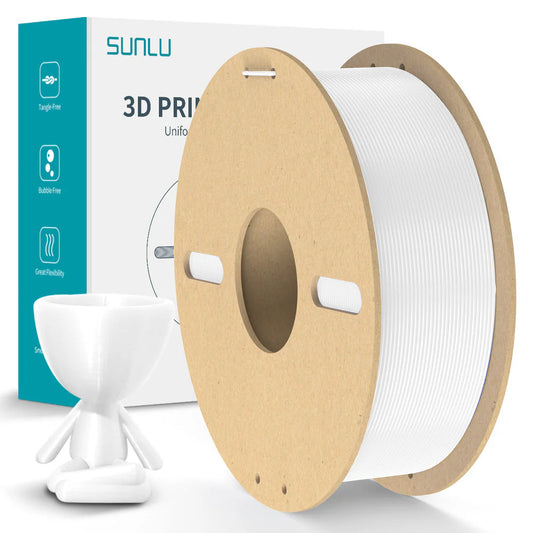 3dprint Sunlu -PLA Blanc (White) - 1,75 mm - 1 kg