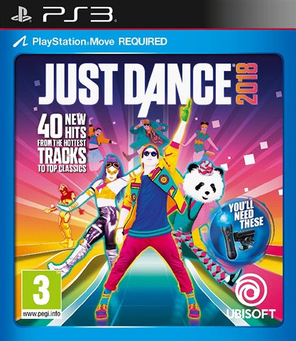 PS3 - Just Dance 2018 - Usado