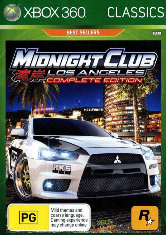 XBOX 360 Midnight Club (Complete Edition) - Usado