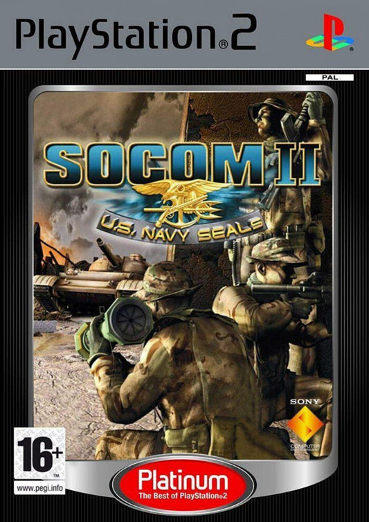PS2 SOCOM 2: US Navy Seals - Usado