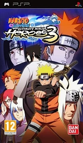 PSP Naruto Shipudden: Ultimate ninja Heroes 3 - USADO