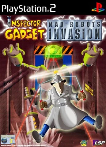 PS2 INSPETOR GADGET: MAD ROBOTS INVASION - USADO