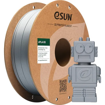 eSun Filament ePLA-SS Silver, 1.75 mm / 1000 g