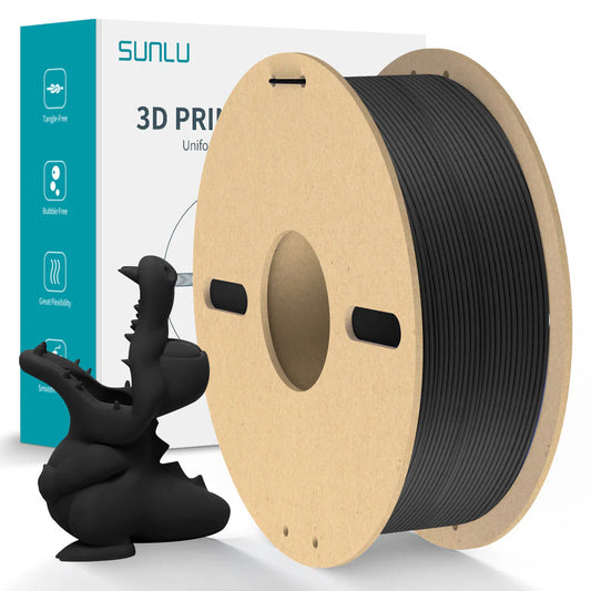 3dprint Sunlu -PLA MATTE (Black) - 1,75 mm - 1 kg