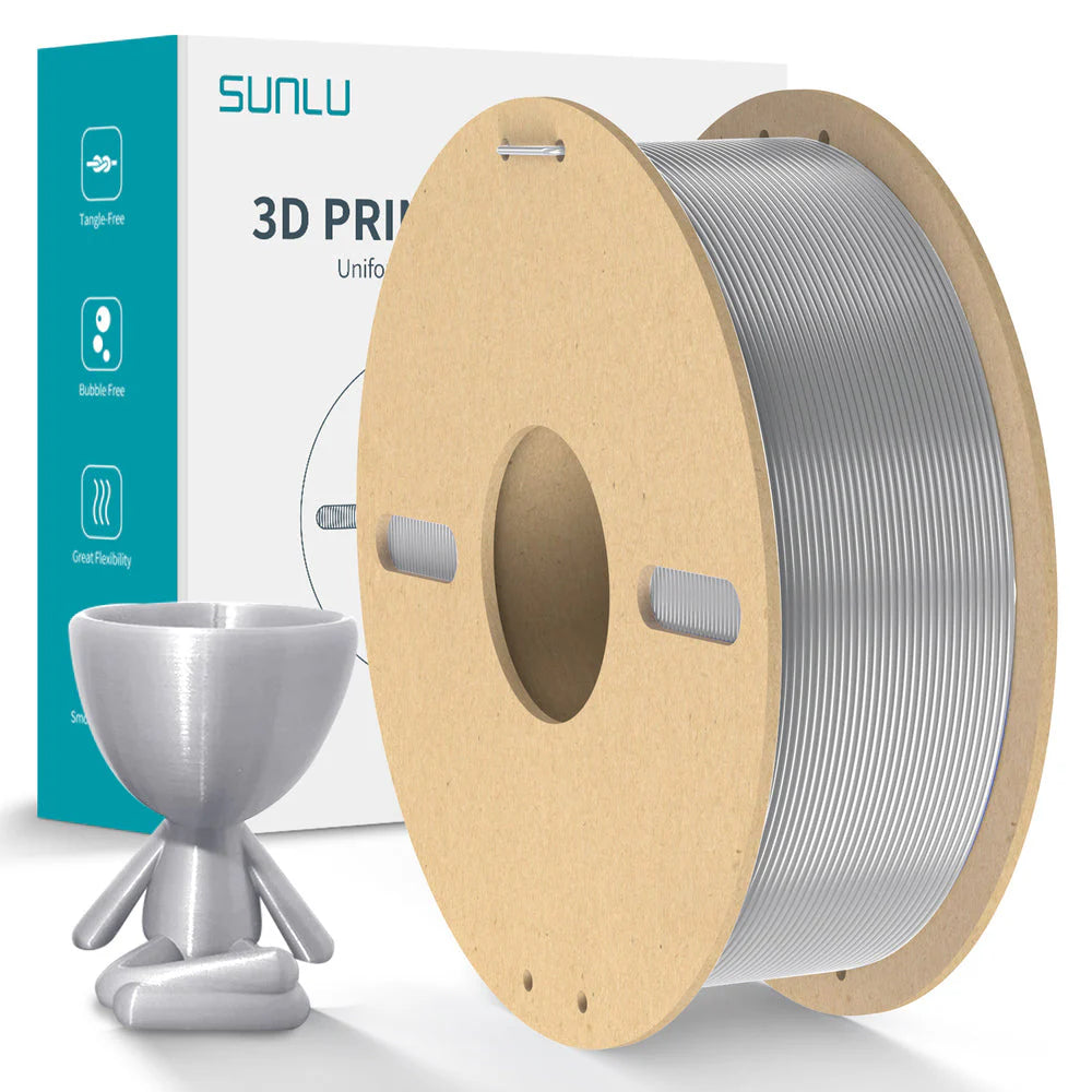 3dprint Sunlu -PLA (Silver) - 1,75 mm - 1 kg