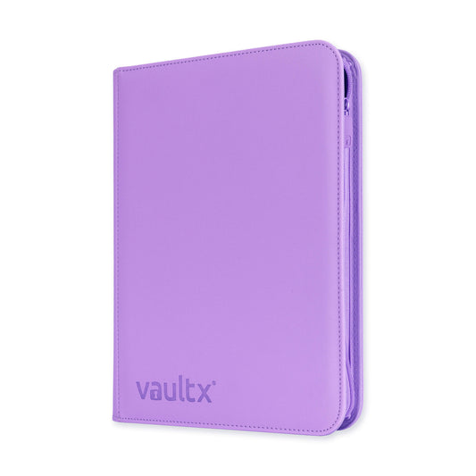 Vault X 9-Pocket Exo-Tec® Zip Binder - Just Purple