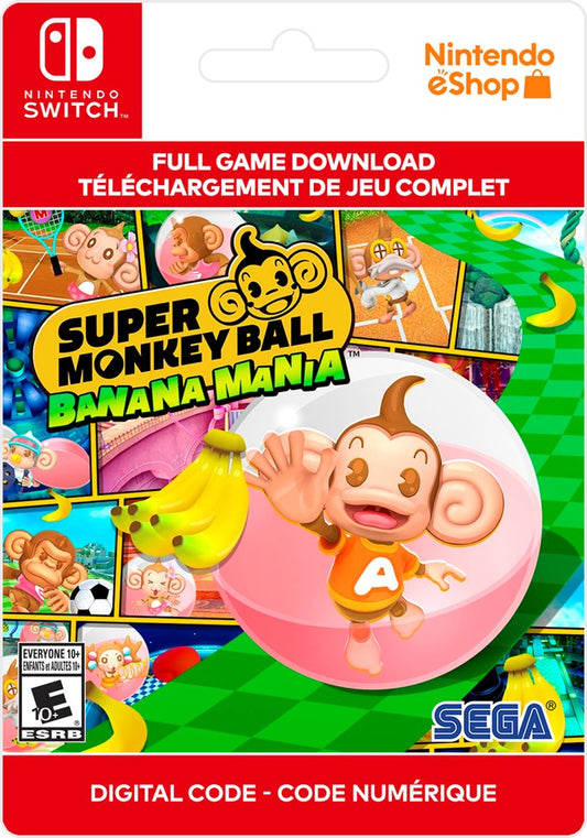 Nintendo Switch Super Monkey Ball: Banana Blitz HD -  [Digital Code]