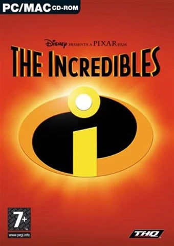 PC/MAC CD-ROOM The Incredibles Com Manual - USADO