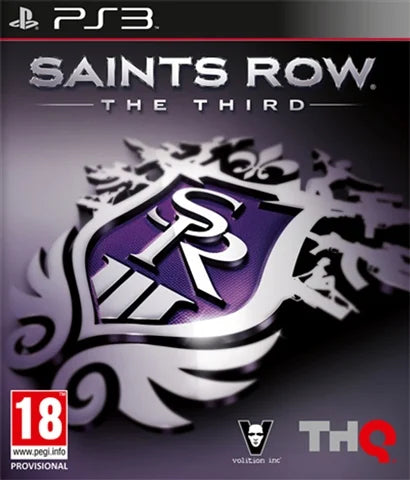 PS3 SAINTS ROW THE THIRD - USADO