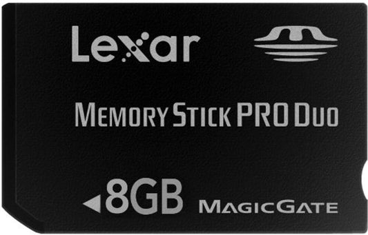 PSP LEXAR MEMORYSTICK PRO DUO 8 GB – USADO
