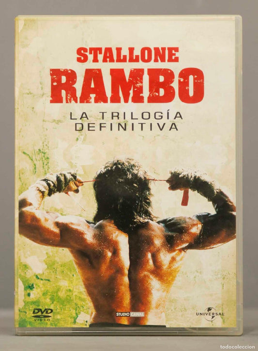 DVD Rambo A Trilogia Defenitiva - Usado